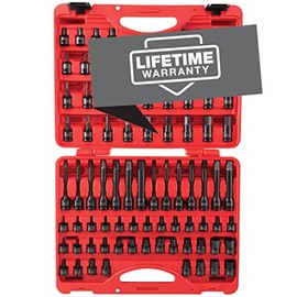 Sunex 3659 3/8-Inch Drive Metric Universal Hex Bit Driver Impact Socket Set