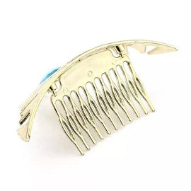 Elmia Hair Accessories Headband Hair Arrangement Wig Princess Headband (Gold Tiara)