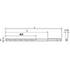 Top Industry (TOP) ECD-4.8L Hexagonal Shank for Electric Drills, Concrete