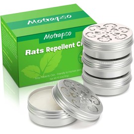 Peppermint Oil to Repel Mice and Rats, 4 Pack Rodent Repellent