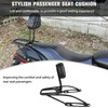 CHIFUN Rear Passenger Backrest Sissy Bar Compatible with Harley Street