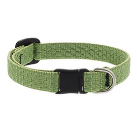Breakaway Cat Collar by Lupine ECO Collection 1/2" Wide Moss adjusts 8-12"