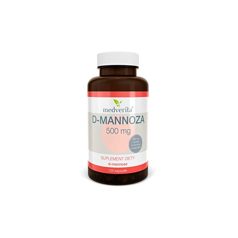 Medverita - D-Mannose - Harnsystem - 500mg pro Kapsel -