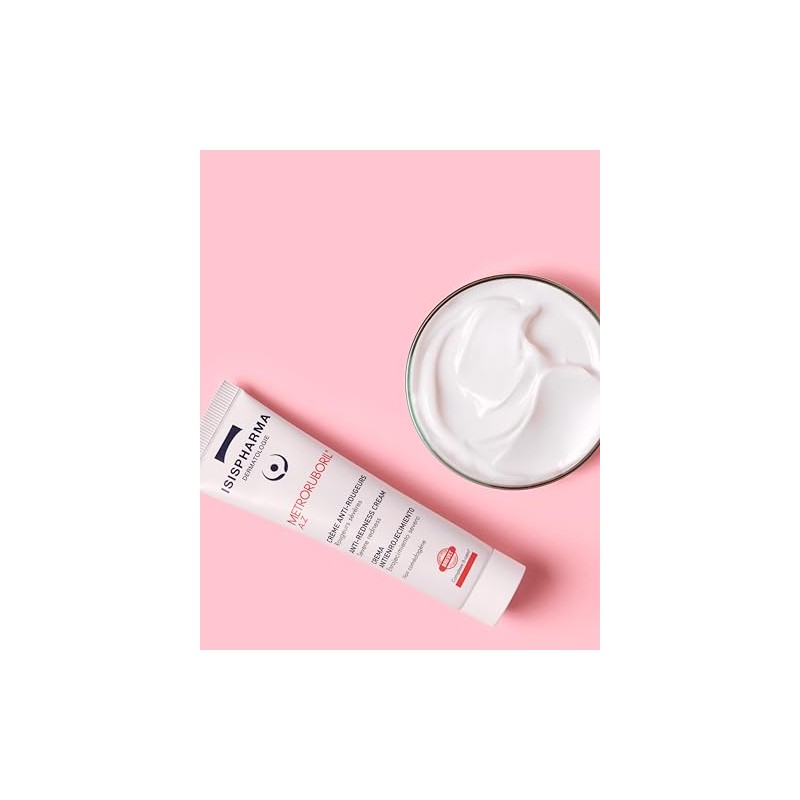 Isispharma Metroruboril AZ crema para rosacea, y pieles sensibles