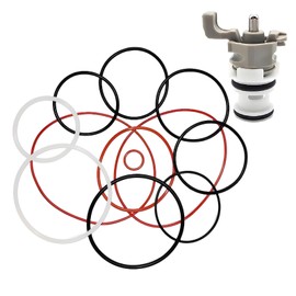 D15844 O-Ring Rebuild Kits and 647956-00 Tirgger Valve Assembly Compatible with D51844 D51845 D51822 641011-00 D51823 647620-00 & 20+ Nailer Models