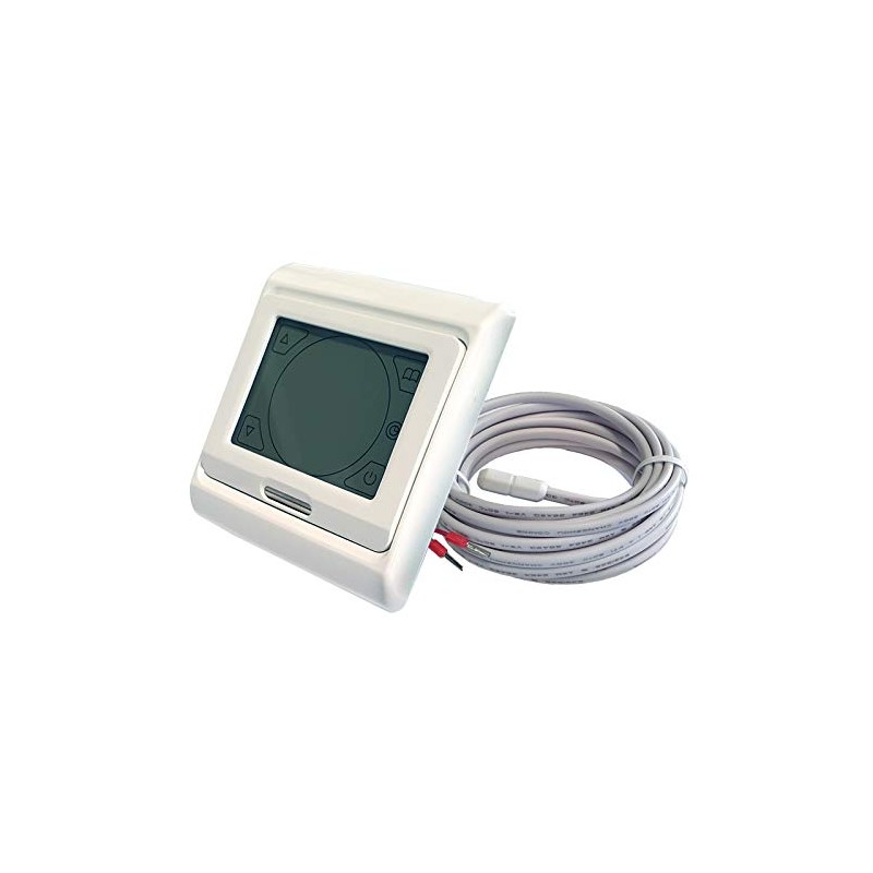 Thermostat E91 mit LCD-Touchscreen 16A - Digitales Raumthermostat programmierbar mit