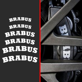 Brake Caliper Sticker [Provide Dozens of Patterns for You to Choose] White