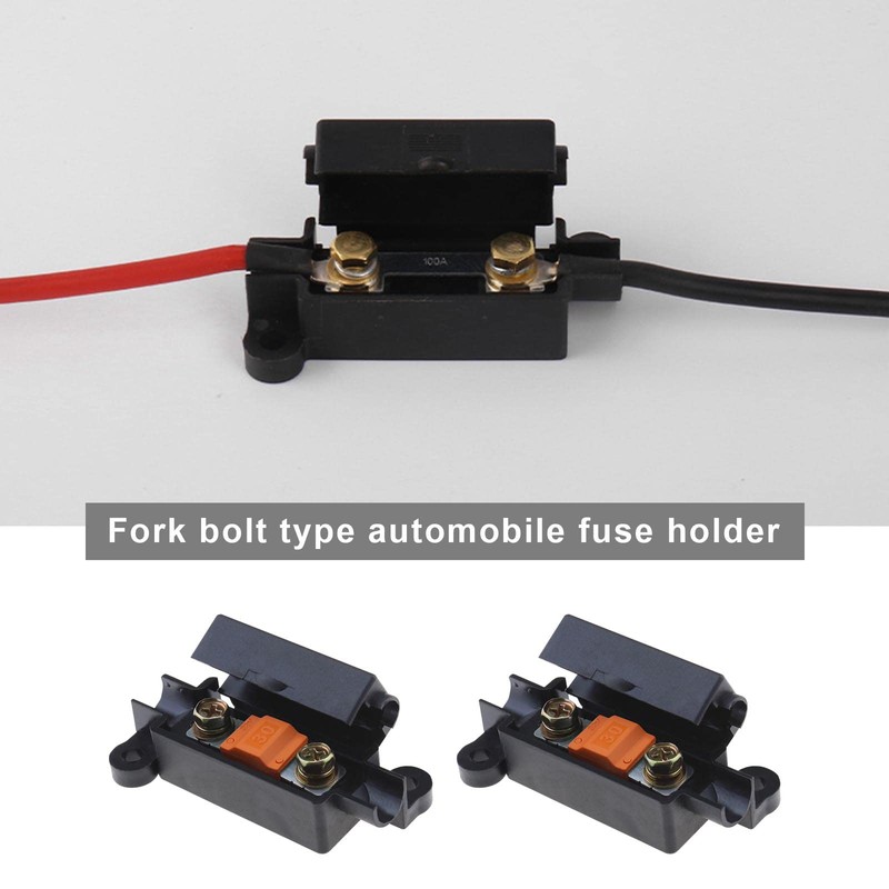 VGOL 2PCS Midi Fuse Holders & 2PCS 30Amp Midi Fuses