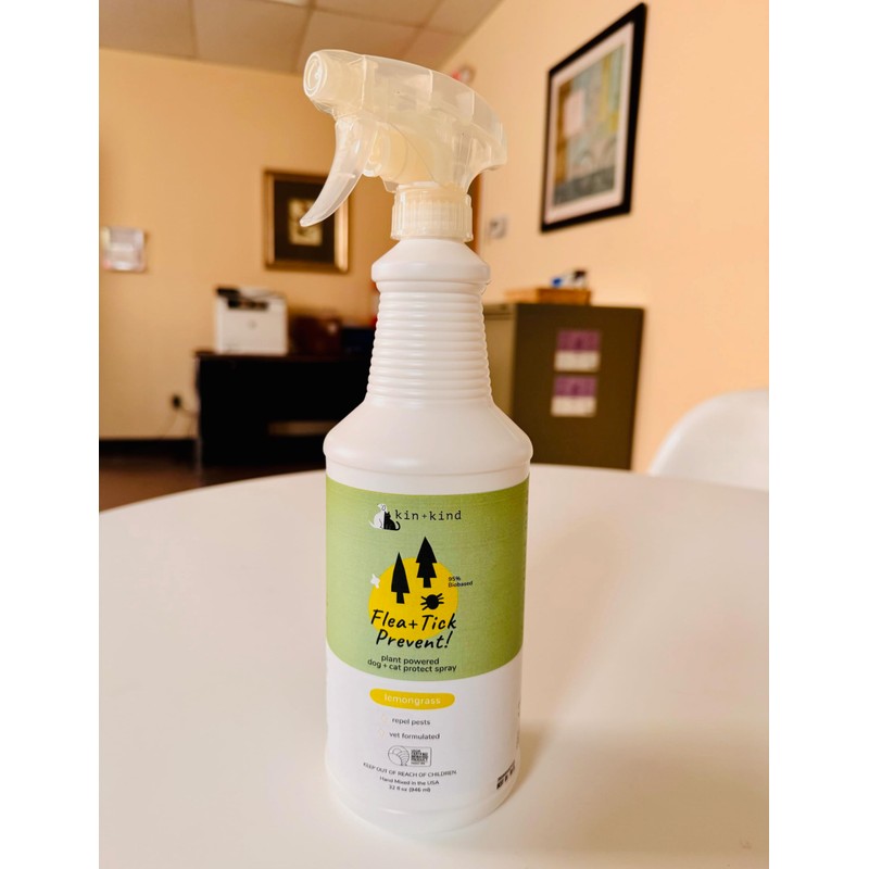 Flea Tick Lemongrass Spray (32 Fl Oz)