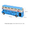 1:90 Children Double Layer Bus Toy Simulation Alloy Pull Back