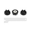 QWORK® 3 Pack Blender Coupler for KitchenAid 9704230, Replacement Blender