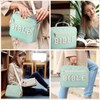 Dansydaisy Bible Cover Case for Women Large Chenille Letter Stripe