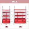 Surblue Wardrobe Organizer Hanging 3 Tier Foldable Washable Oxford Fabric