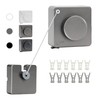 WEATAEDE 15.7Ft Retractable Clothesline Indoor an Anti-sag Retractable Clothesline Outdoor,Laundry