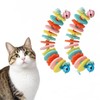 MIXNEX 2Pcs Spring Cat Chew Toy – Interactive Self-Play Toy