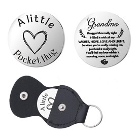 Grandma Pocket Hug Taken Gift for Grandma Granny Birthday Christmas Gifts for Granny Nanny Farewell Leaving Gift for Nan Get Well Soon Gifts for Women Grandma Retirement Gifts for Nana Key Ring