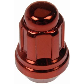 Dorman 711-235E Red Acorn Nut Lock Set 1/2-20 Compatible with Select Models, 20 Pack