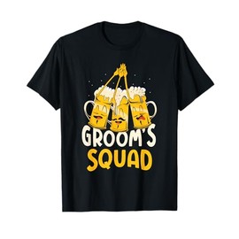 Groom's Squad Team Bachelor Groom Party Bride T-Shirt