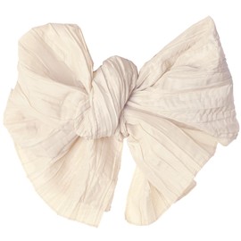 TOuWA Crinkled Waist Belt, Sash, Solid, Solid, Adult, Women's, Yukata, cream