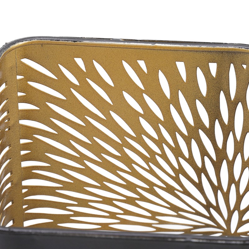 Lamp Shade Wrought Iron Hollow Design Modern Style Detachable Table