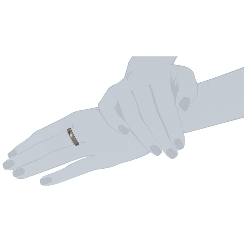 Boccia Women's Ring Titanium 01020165