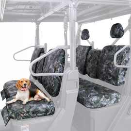 StarknightMT Heavy Duty 1680D UTV Seat Cover for CFMOTO Uforce 1000/1000 XL Camo Seat(11pc)