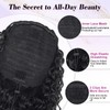 Stamped Glorious Curly Ponytail Extension 14 Inch Drawstring Ponytail for
