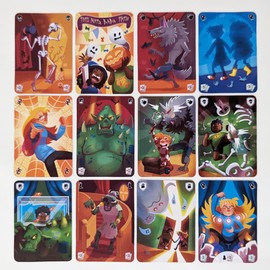 MAÏIKIDO - Phantomatrouille Card Game - Board Game for the Whole Public - 80 Cards - 2 to 5 Players - Ages 8+ - Haunted House Atmosphere