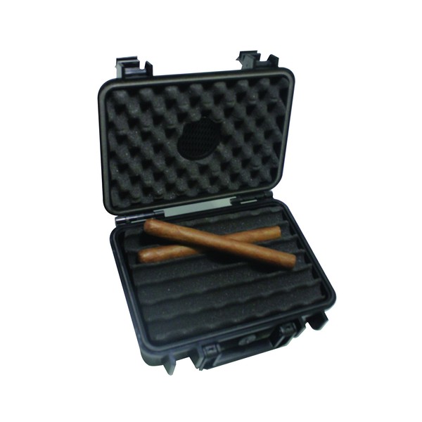 Fess President F18 Cigar Travel Humidor, Crush-proof Air tight Portable Humidifier For Cigars - 18 Cigars