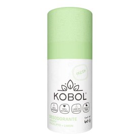KOBOL | Desodorante Natural Eucalipto-Limón| Garantia de12hrs contra el mal olor O TE REGRESAMOS TU DINERO | SIN Bicarbonato SIN Aluminio| Envase Biod