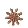 broste Copenhagen 70080436 Snowflake Paper Indian Tan M 30 cm