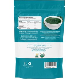 ESPIRULINA ORGANICA EN POLVO 100 GRAMOS