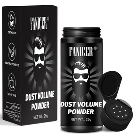 25g Flauschiges Haarpulver, Professionnel Haar Puder, Volumen Stylingpuder, Mattem Effekt, Einfach Aufzutragen, erklebt nicht, Farbloses Stylingpuder für Männer und Frauen Aller Haartypen