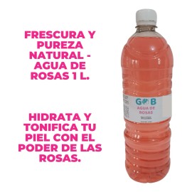 Gob Tónico Facial Agua Rosas Hidratación Todo Tipo Piel