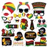 Juneteenth Photo Booth Props, 1865 Freedom Day Selfie Accessories, 25