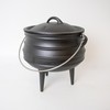 Lehman's Campfire Cooking Kettle Pot - Cast Iron Potje Dutch