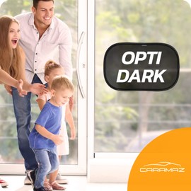 CARAMAZ CARAMAZ Car Window Shade for Baby with Certified UV-Protection 2 Pack - 20"x12"