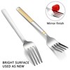 Dinner Forks Set of 4 Stainless Steel Salad Forks Silverware