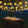 Windpnn Solar String Lights Outdoor, Solar Powered Star Lights, 30ft