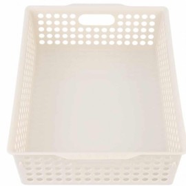 Basket Multipurpose Tray Handle Basket Organization Basket No. 3 – Gray 2ea