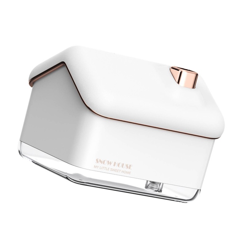 Snow House Mini Humidifier USB Nano Atomization Humidifier with Night