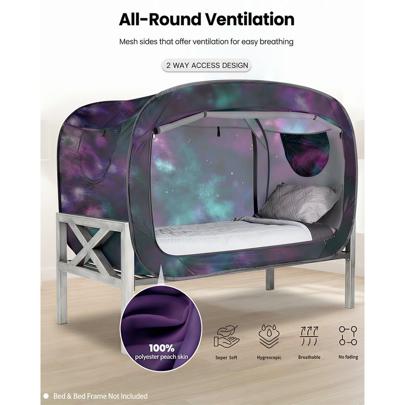 ANC POP Bed Tent Twin Bed Canopy Portable Dream Tent
