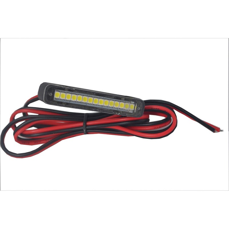 JinXiu 1 x Universal LED License Plate Light Motorcycle with