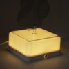 3D Metal Sheet Night Light Rotation Rechargeable Decoration 3D Night