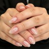 Woakess False Nail 1ml 24 Piezas U?as Postizas Cortas Largas
