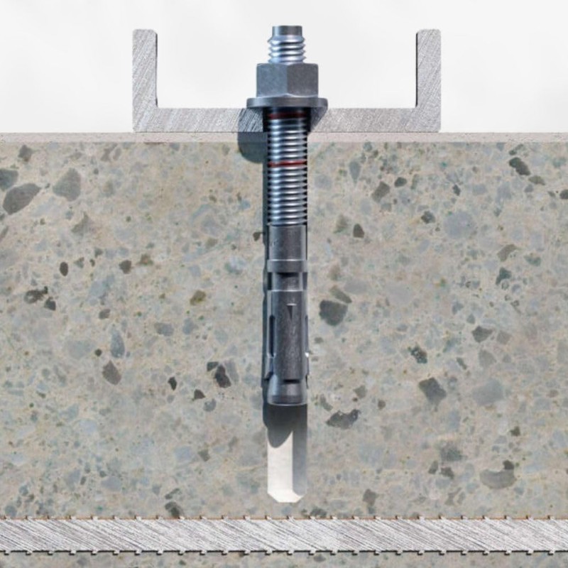 BATIFIX Heavy Duty Anchor, Stainless Steel A2 V2A Bolt Anchor
