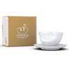 FIFTYEIGHT PRODUCTS / Tassen / Kaffeetasse „Lecker“ (Porzellan, 200 ml,