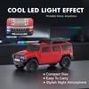 WSTER WS-696 Solar Off-Road SUV Bluetooth Speaker (Red)