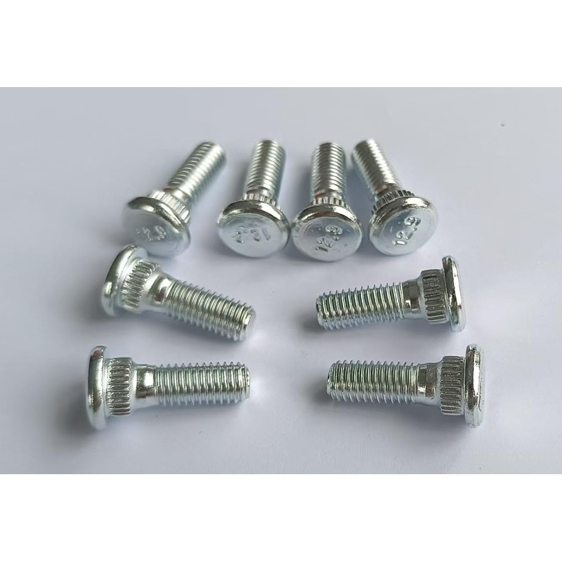 8PCS Front Rear Wheel Hub Studs Serration Bolt 85-3035 Replacement