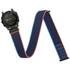 chinbersky 26mm Arm Knöchelband für Garmin Feinx 6x/5x/7x Armband,Stoff Sport Verstellbares Knöchelband für Garmin Fenix 5X Plus, Fenix 6X Pro,Fenix3,Fenix3 HR, Descent MK1/Mk2/ Mk2S,Enduro/Enduro 2
